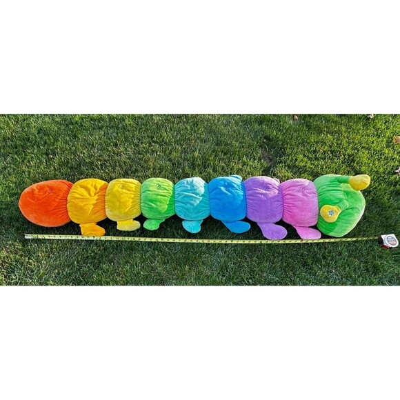 GOFFA~5 Foot Giant Jumbo 60" Musical Plush Stuffed Learning Caterpillar - VIDEO! - Picture 7 of 13